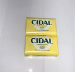 Jabón antibacteriano natural Cidal 250 g (paquete de 2)