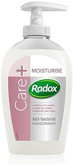 Nettoyant hydratant pour les mains Radox 8,5 oz (paquet de 6)