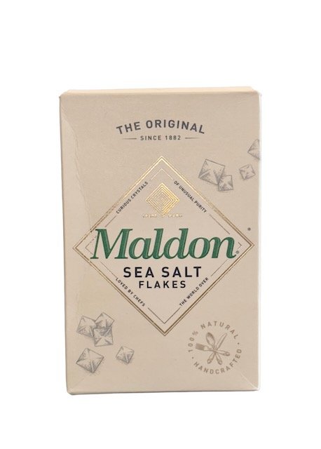Sal marina en escamas original MALDON, 250 g (8,82 oz), paquete de 12