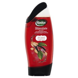 Radox Stimulate Black Pepper & Ginseng Shower Gel
