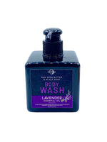 Gel de baño con manteca de karité y jabón negro - Lavanda