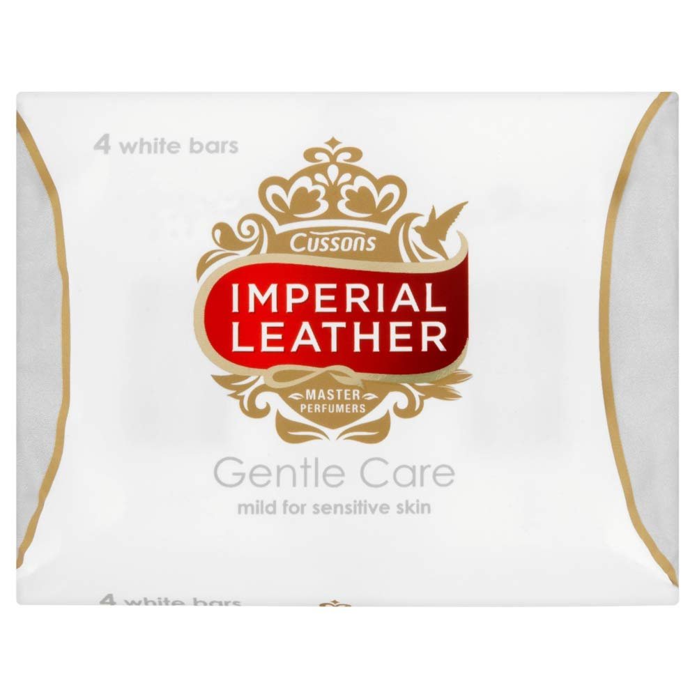 Jabón suave para pieles sensibles Imperial Leather Gentle Care 4 x 100 g