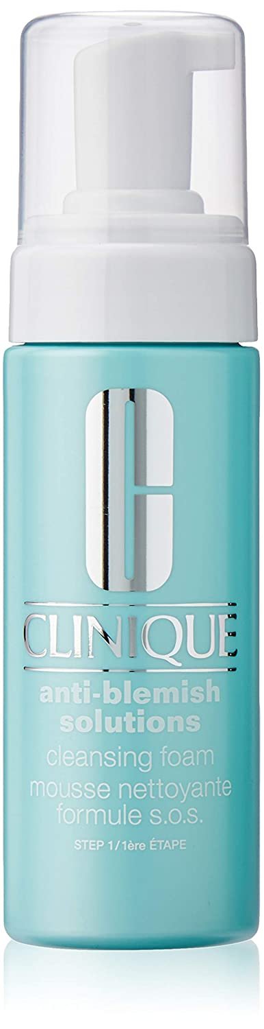 Espuma limpiadora antiimperfecciones de Clinique, para todo tipo de piel, 4,2 onzas