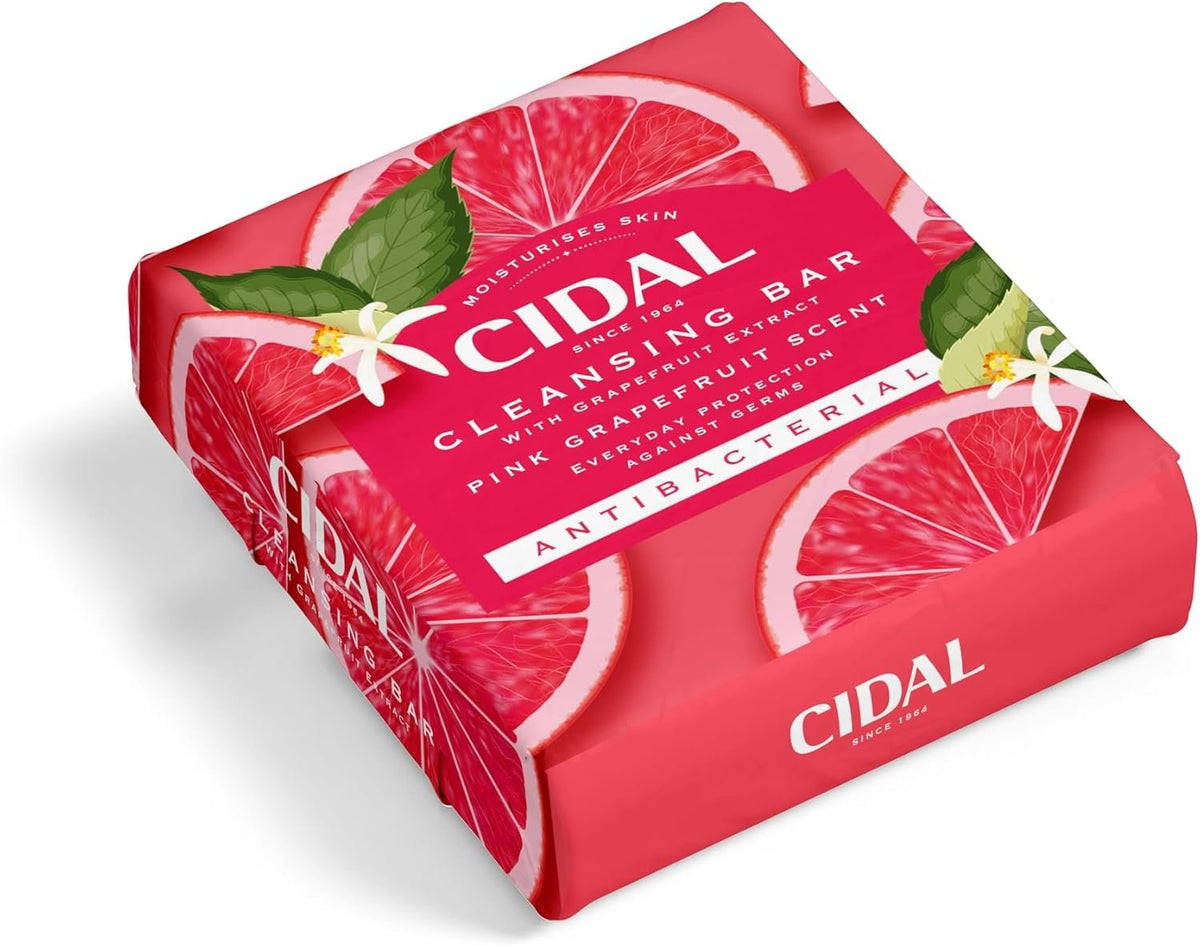 Savon nettoyant Cidal au pamplemousse rose (2 x 100 g)