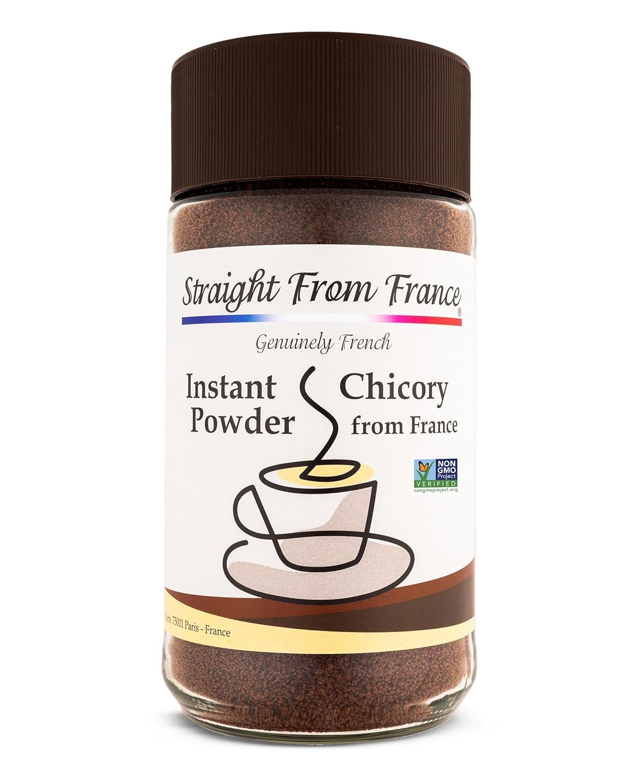 Straight From France Caffeine Free Instant Chicory Powder - 200g (7oz)