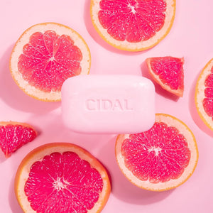 Cidal Pink Grapefruit Cleansing Bar Soap (2 x 100g)