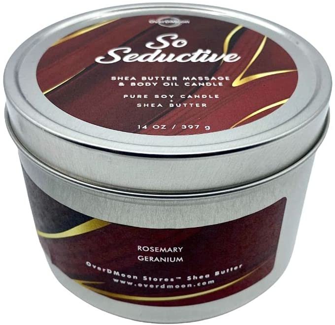 Shea Butter Massage Candle - "So Seductive"