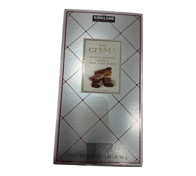 KIRKLAND SIGNATURE Crepes Biscuits With Chocolate, 20 oz