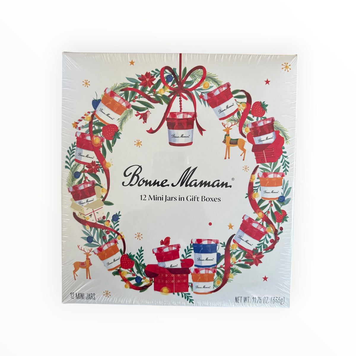 Bonne Maman “12 Mini Jars of Beloved Flavors in Gift Boxes”