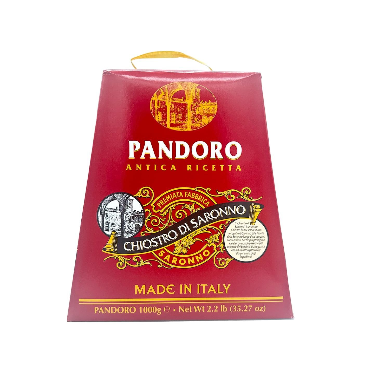 Chiostro di Saronno Traditional Delicious Pandoro In Elegant Gift Box 1kg