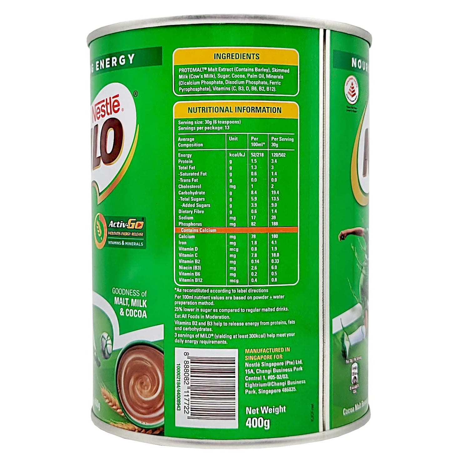 Nestle Milo Beverage Mix 400g