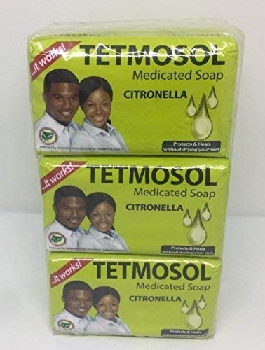 Lot de 3 savons médicamenteux Tetmosol