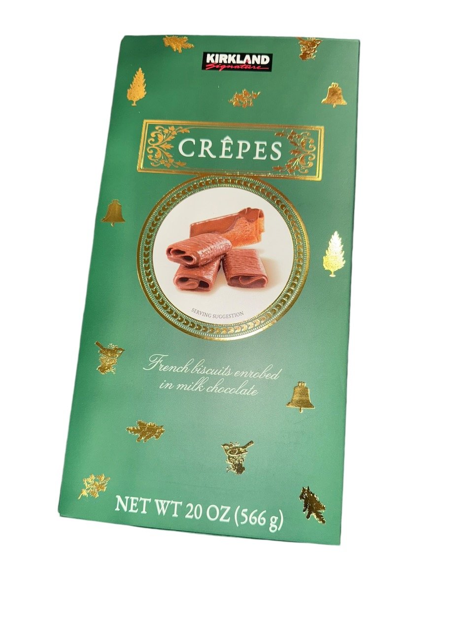 KIRKLAND SIGNATURE Crepes Biscuits With Chocolate, 20 oz