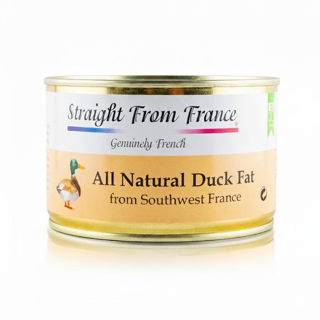 All Natural Duck Fat for Cooking from Southwest France - 340g (12oz)