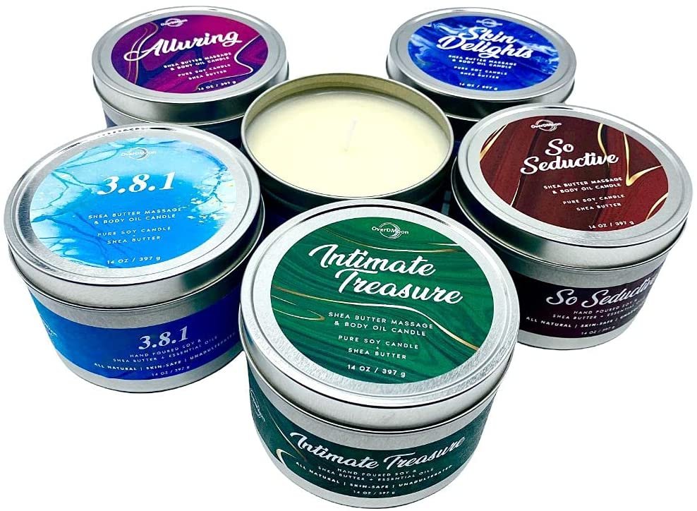 Shea Butter Massage Candle - "Alluring"