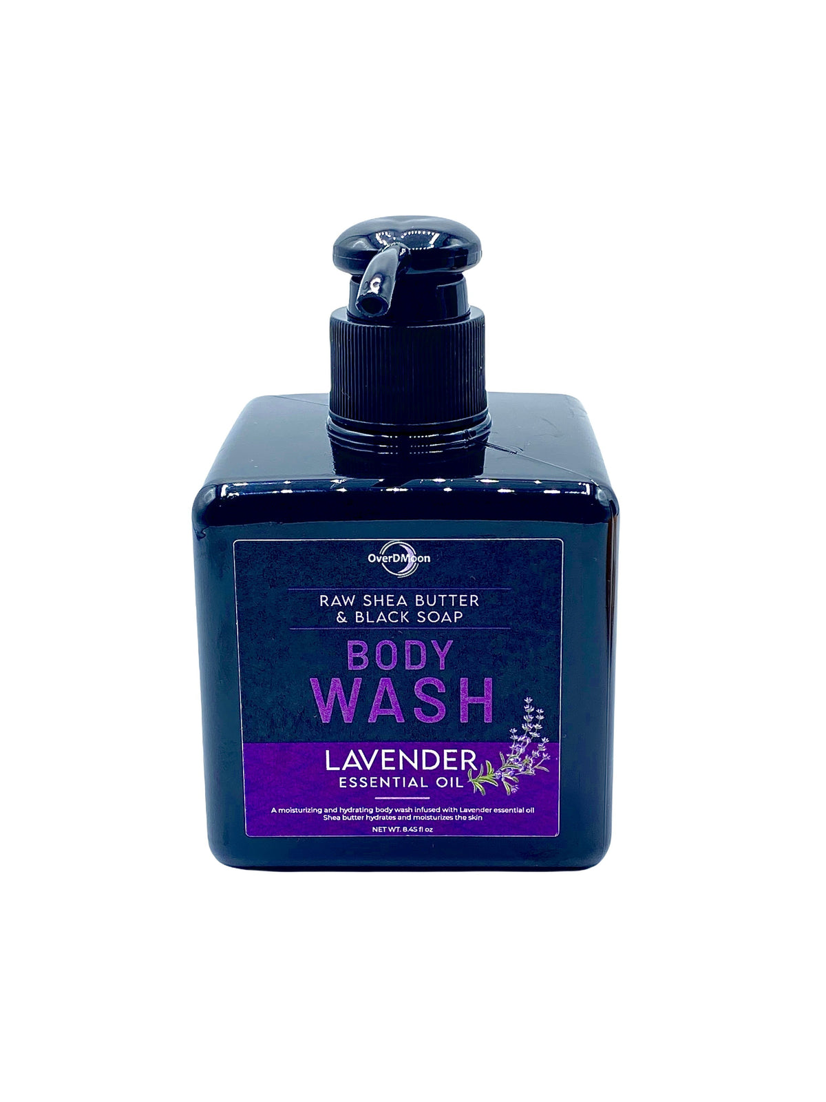 Gel douche au beurre de karité et au savon noir - Lavande