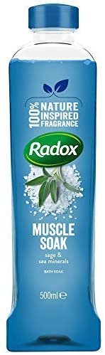 Bain de trempage musculaire Radox (500 ml x 2)