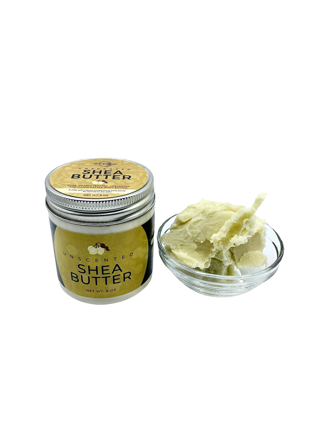 Unscented Handcrafted Shea Butter 8 oz