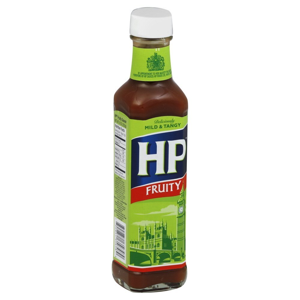 HP Sauce Fruity Glass, 9-Ounce (12 Pack)