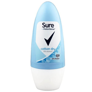 Sure Women Cotton Roll-On Anti-Perspirant Deodorant 50ml