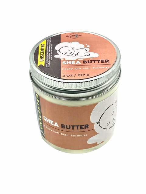 Unscented Shea Butter for Babies 8 oz