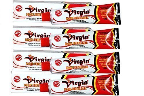 Virgin Hair Fertilizer Anti-Dandruff and Hair Conditioning Cream 125g (Pack of 4)
