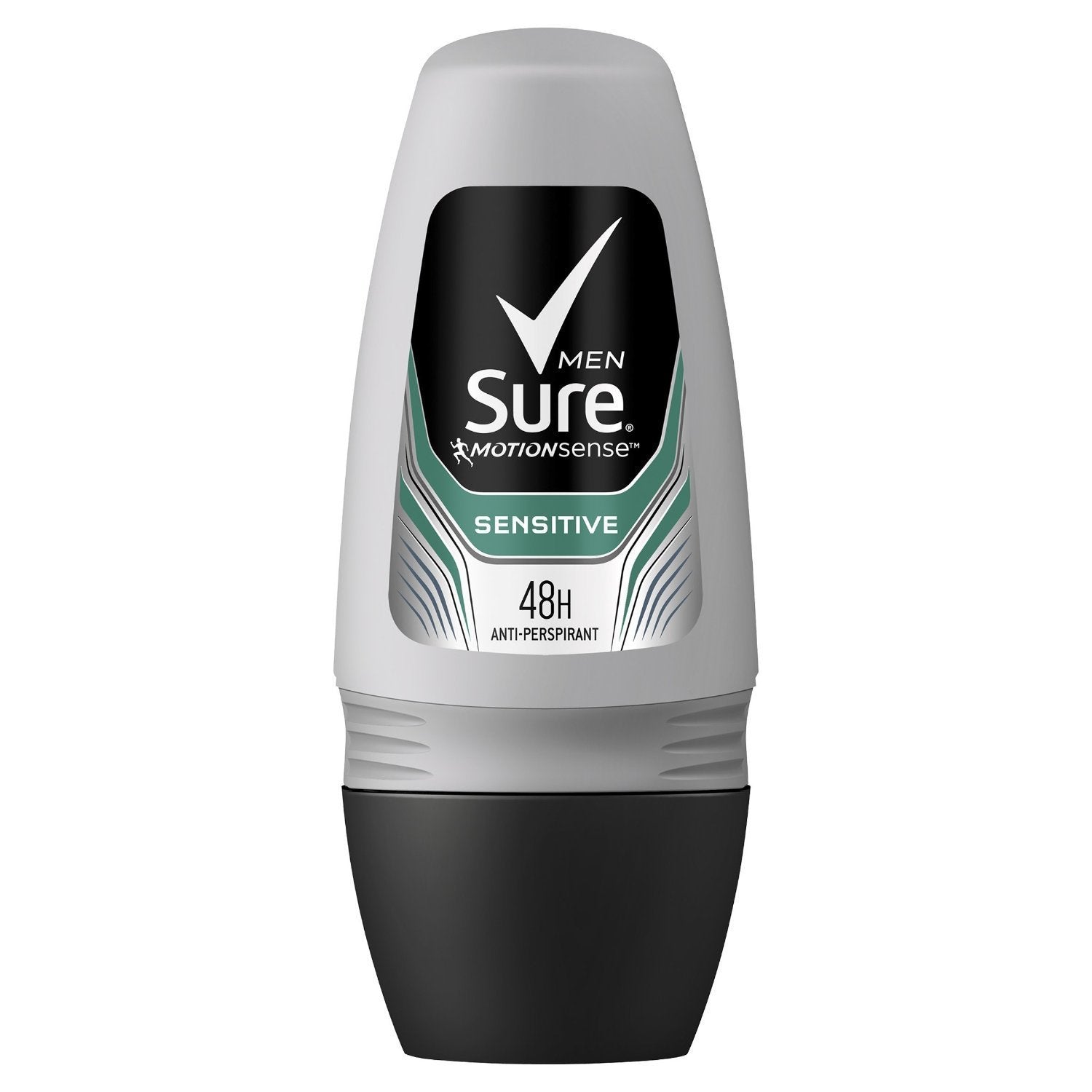 Sure Men Motionsense Sensitive Anti-Perspirant Roll-On (50ml) - UK - Pack of 6