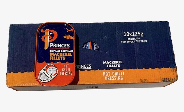 Mackerel Fillets in Hot Chilli 125g (10 packs)