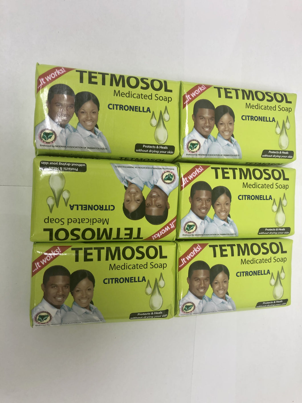 Tetmosol Medicated Soap 75g (Pack of 6)