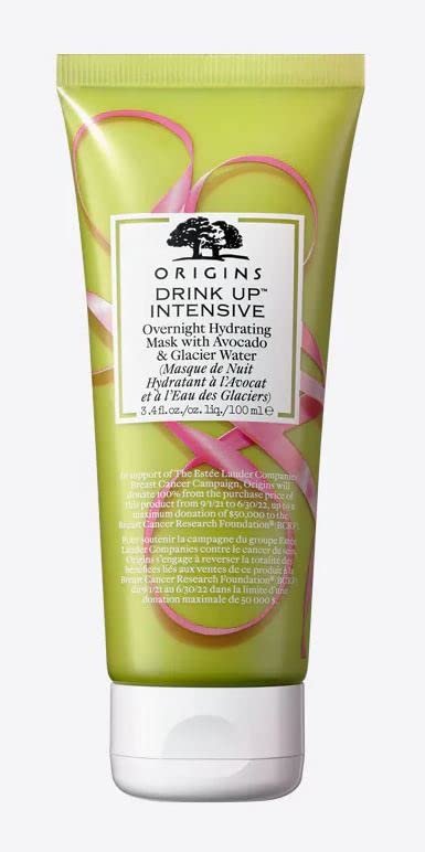Origins DRINK UP INTENSIVE Overnight Hydrating Mask With Avocado & Glacier Water - 3.4 fl oz