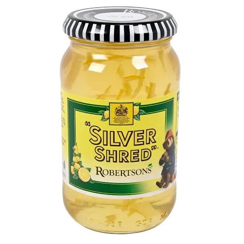 Robertson's Silver Shred Fine Cut Lemon Jelly Marmalade 6 x 454g