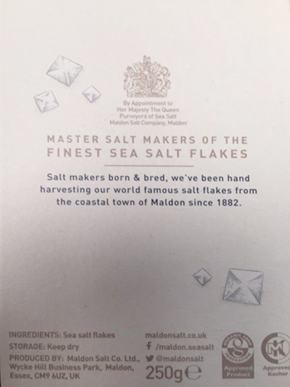 MALDON Maldon Crystal Sea Salt, 8.82 OZ