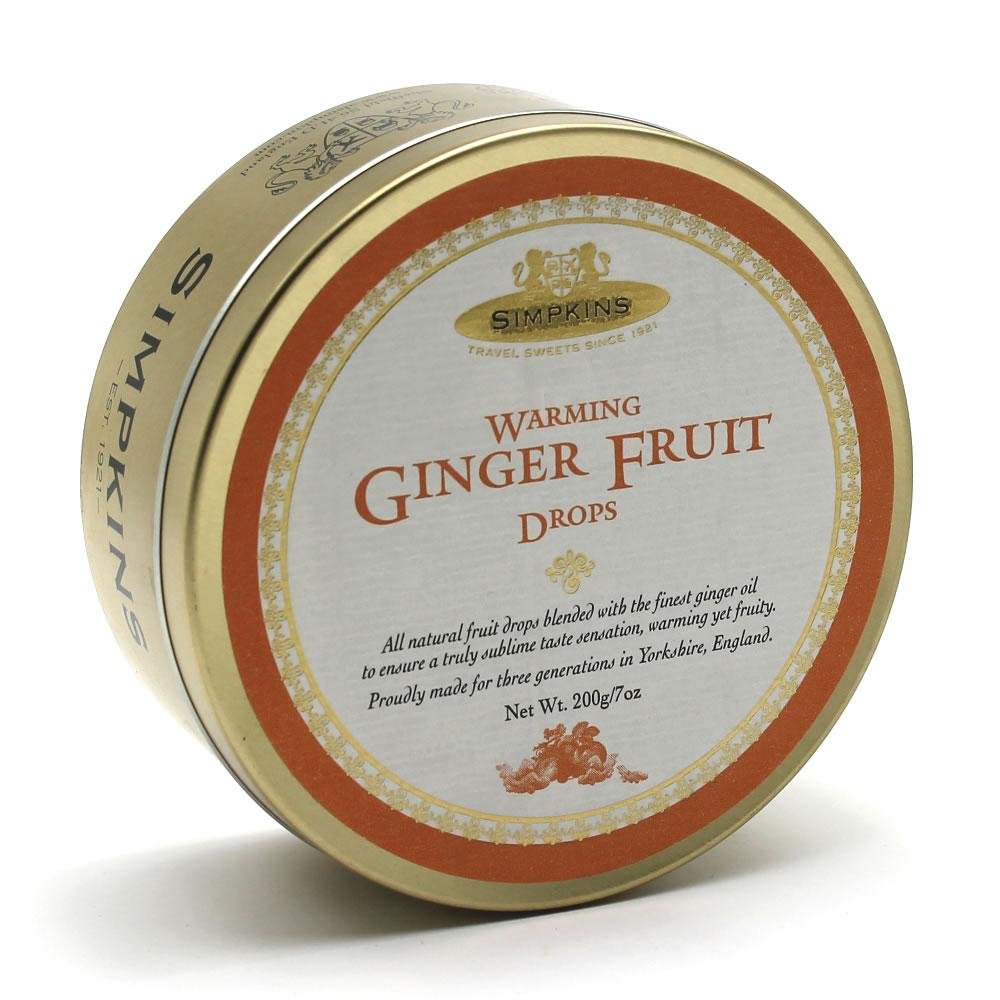 Simpkins Warming Ginger Fruit Drops