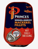 Mackerel Fillets in Hot Chilli 125g (10 packs)