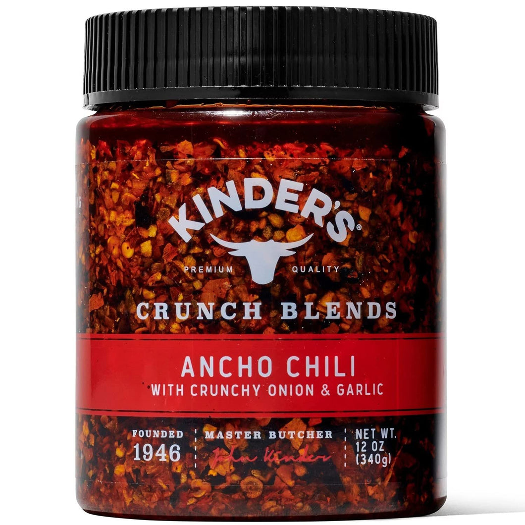 Kinder's Crunch Blends Ancho Chili Topper (12 Ounce)