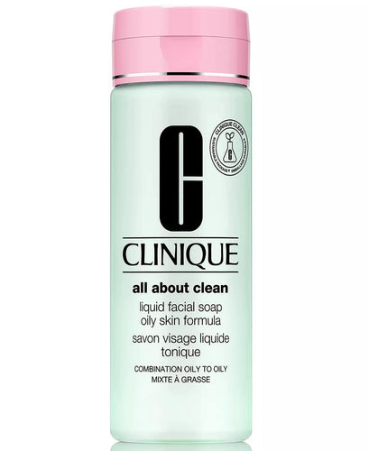 Clinique Liquid Facial Soap | Combination-Oily to Oily Skin Formula |