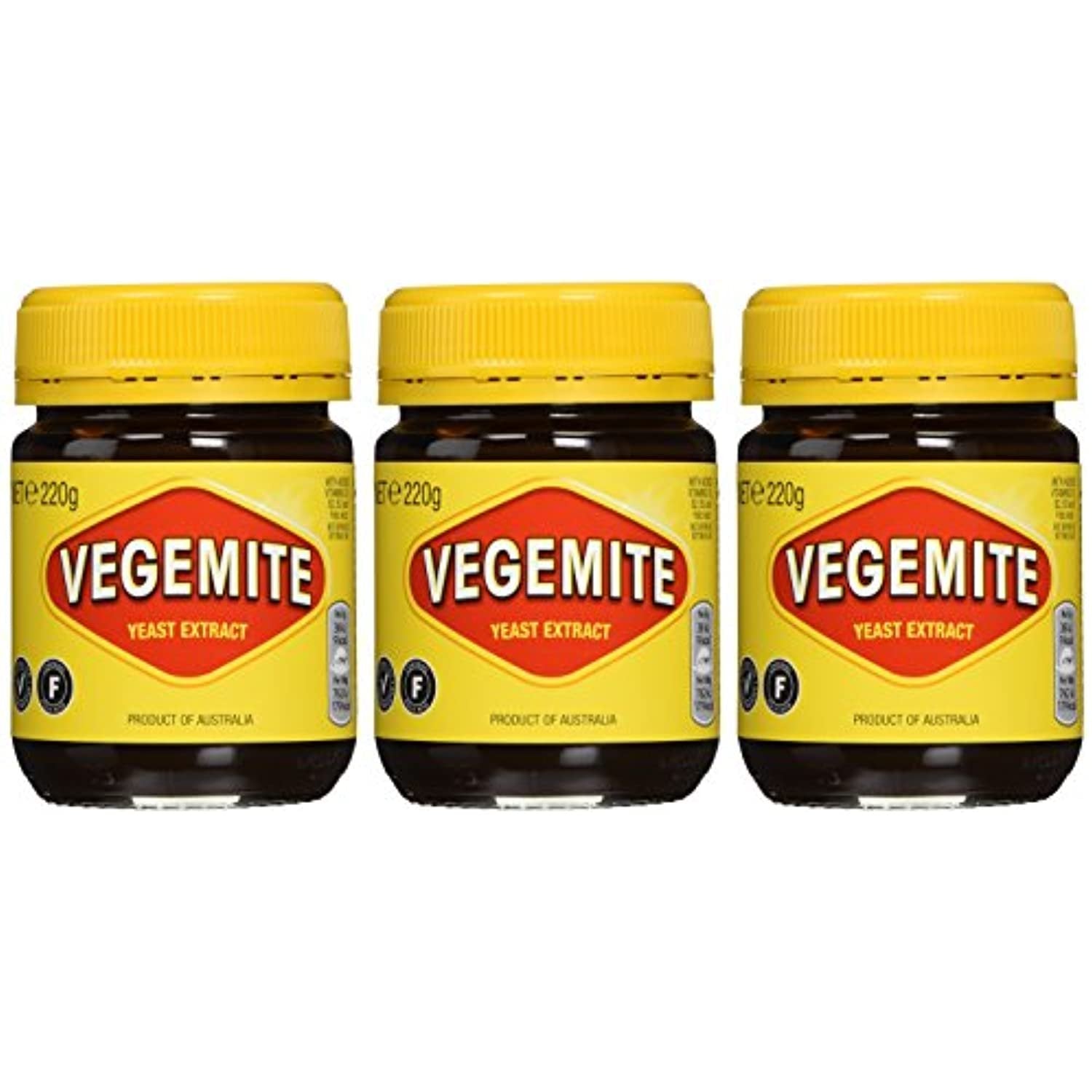 Vegemite 220g  (Pack of 3)