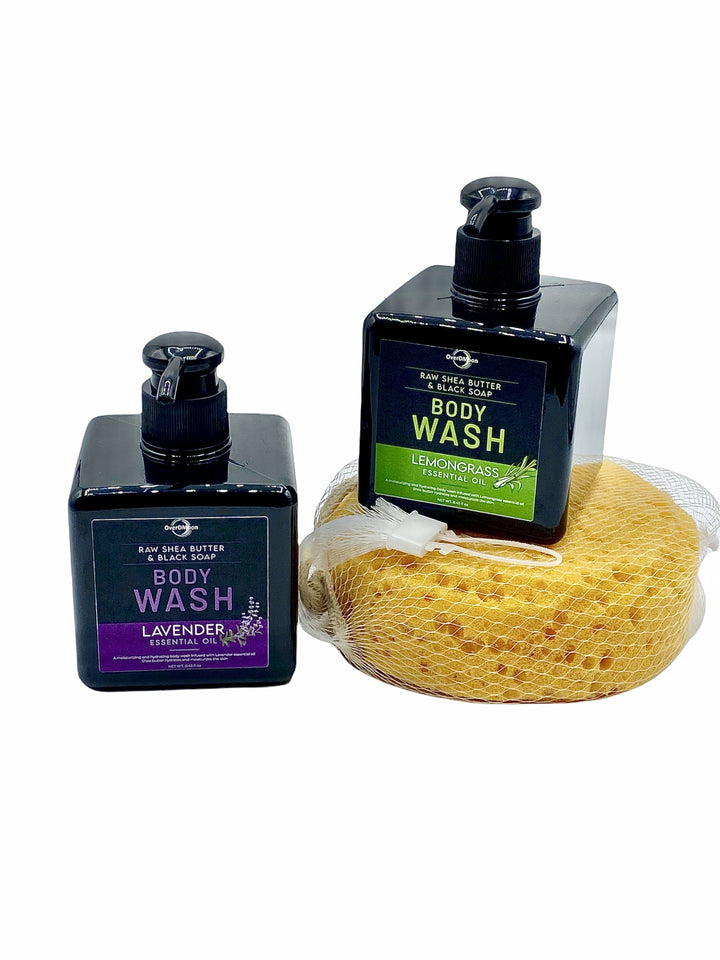 Shea Butter + Black Soap Body Wash - Lavender