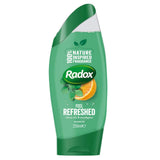Radox Feel Refreshed with Eucalyptus and Citrus Oil Shower Gel 250 ml - Pack of 6 by Radox