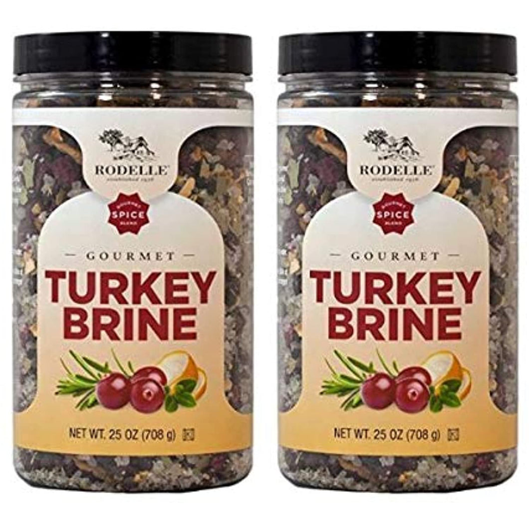 Rodelle Turkey Brine, 25 Ounce each (2 Pack)