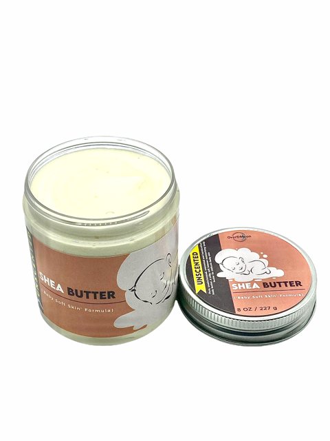 Unscented Shea Butter for Babies 8 oz