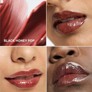 CLINIQUE Pop Plush™ Creamy Lip Gloss Black Honey Pop