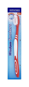 3X Wisdom Smokers Extra Hard Brush Toothbrush (Previously Addis) by Wisdom