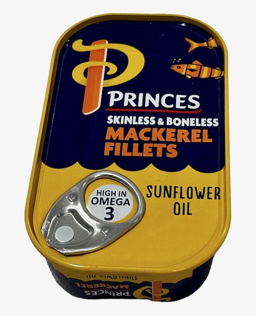 Mackerel Fillets in Sunflower Oil 125g (10 packs)