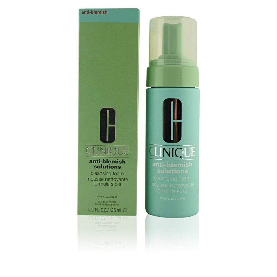 Clinique Anti-Blemish Cleansing Foam , All Skin Types, 4.2 Ounce