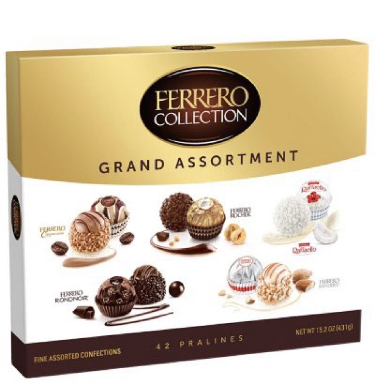 Ferrero Rocher Grand Assortment 42 Pralines Limited Edition